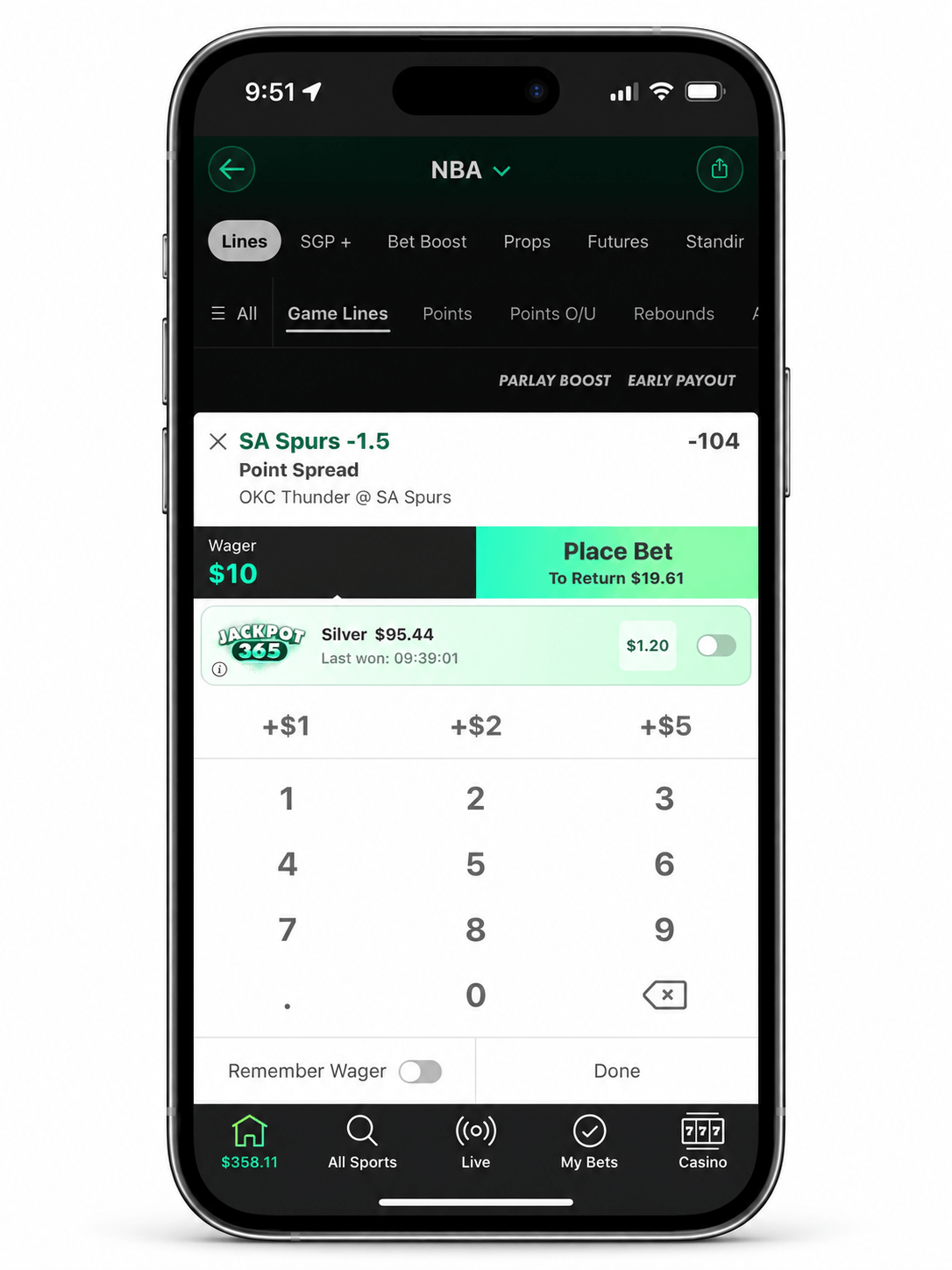 bet365 NBA